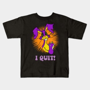 The Easter Bunny Quits Kids T-Shirt